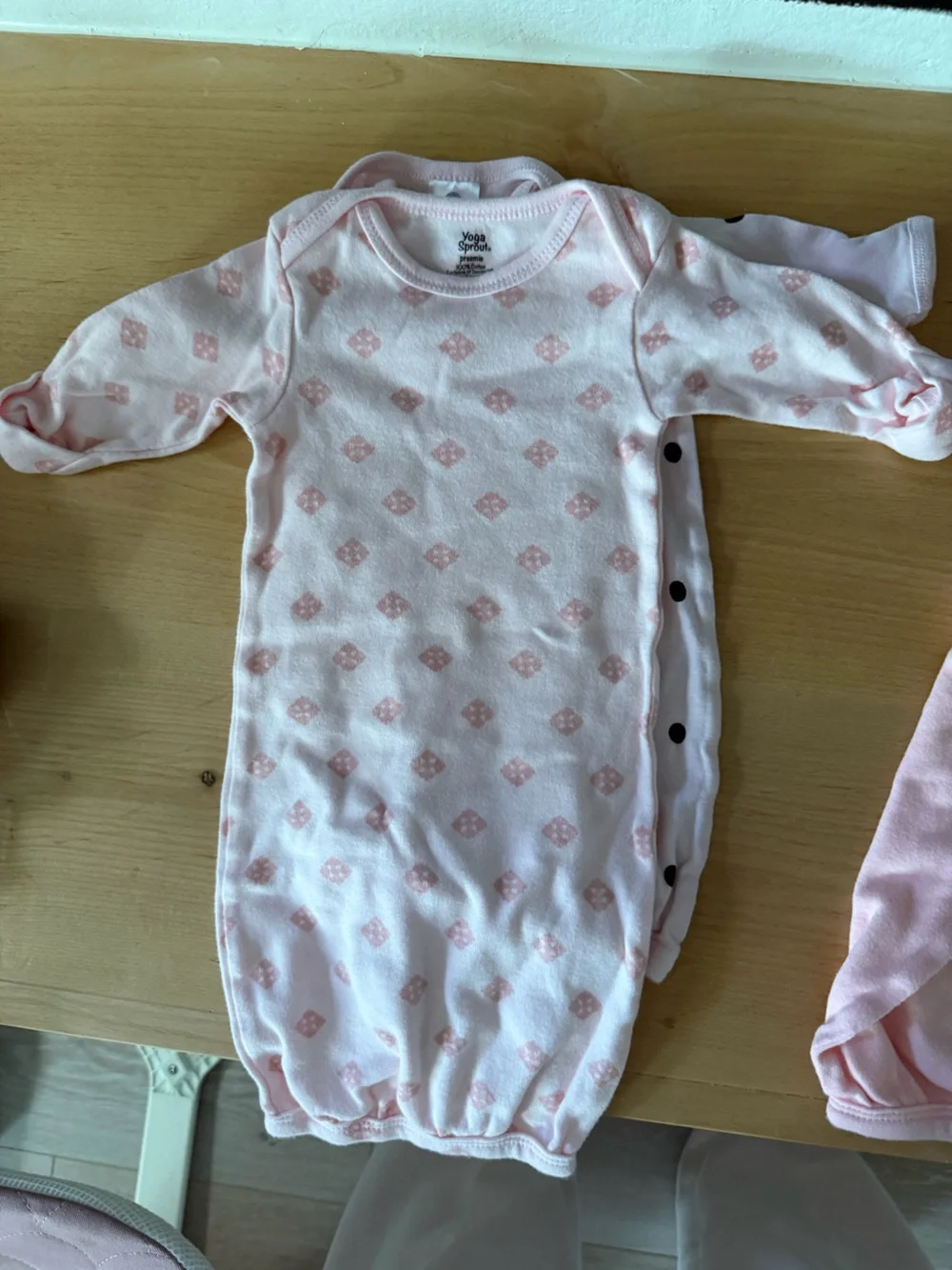 PREMIE Girls' Pink Floral & Solid Snuggle Sleepwear Set